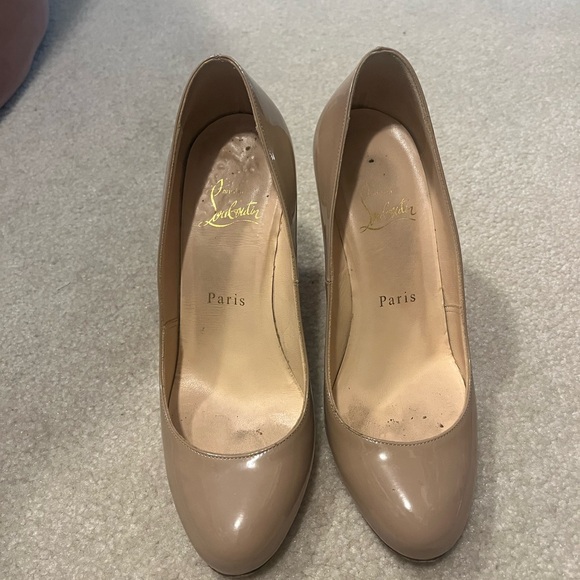 Christian Louboutin Shoes - Christian Louboutin fifi nude heels